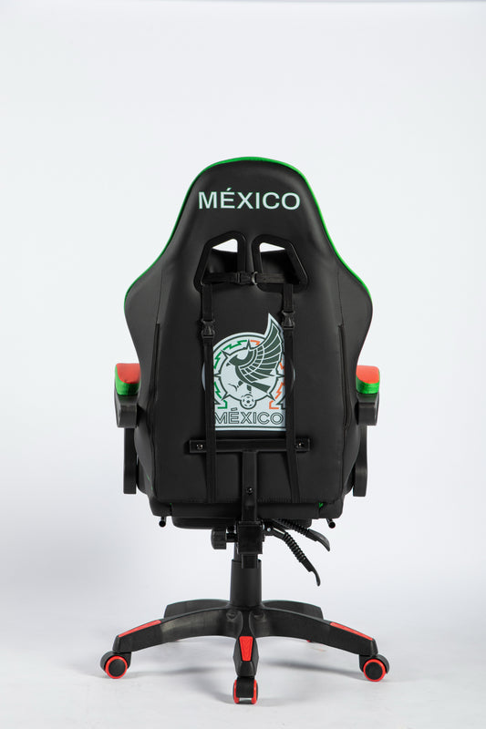 Official Mexico Raptor Gaming/Office Chair-Green Edition- PLAY FC
