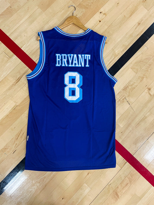 Los Angeles Lakers 1996–1997 Kobe Bryant #8 Retro NBA Jersey – Classic Forum Blue Edition - Five Of Cups Official