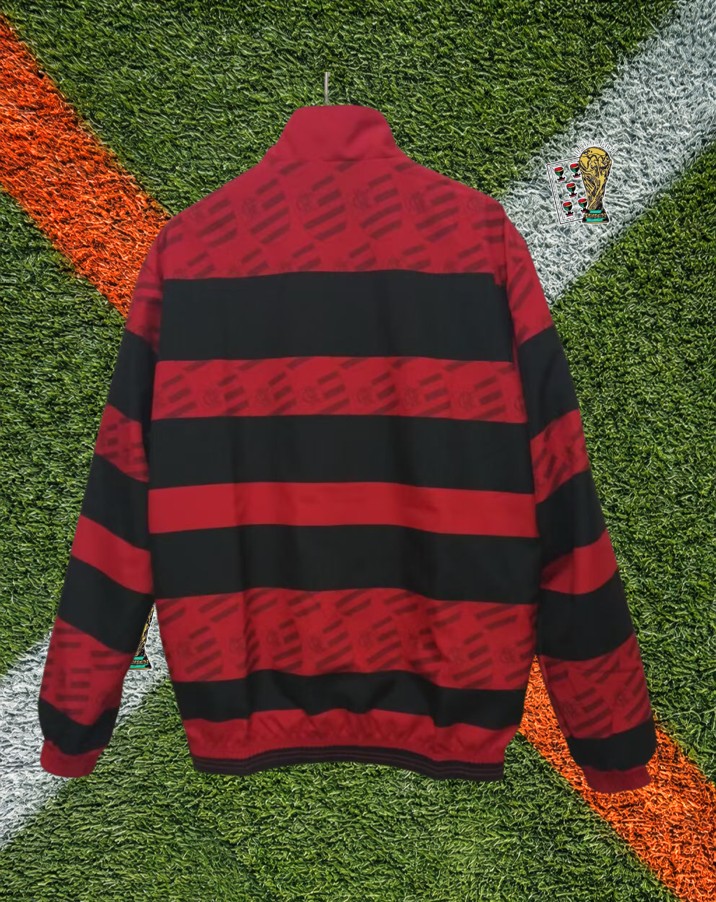 Flamengo 2020s Windbreaker – Rubro-Negro Striped Edition