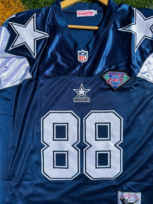 Dallas Cowboys 1996 Irvin 88- Retro Superbowl WinningNFL Jersey - Five Of Cups Official