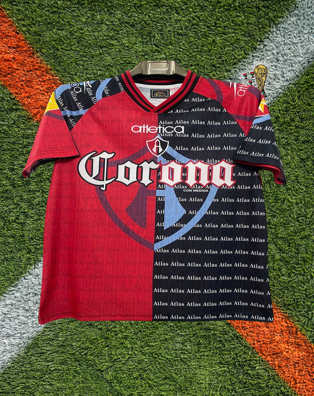 Atlas 2005-06 Home Jersey – Jacquard Text Edition