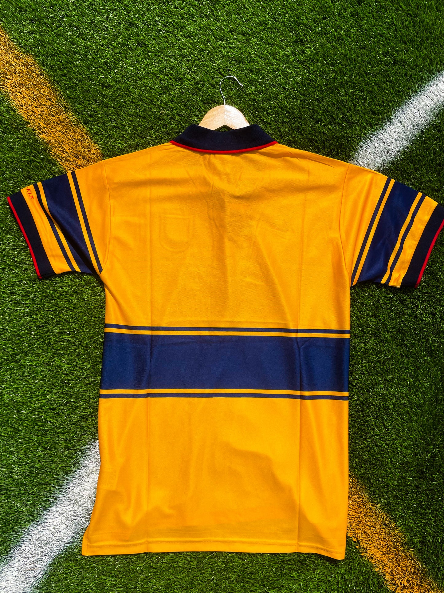 Back of the vintage Adidas Arsenal kit