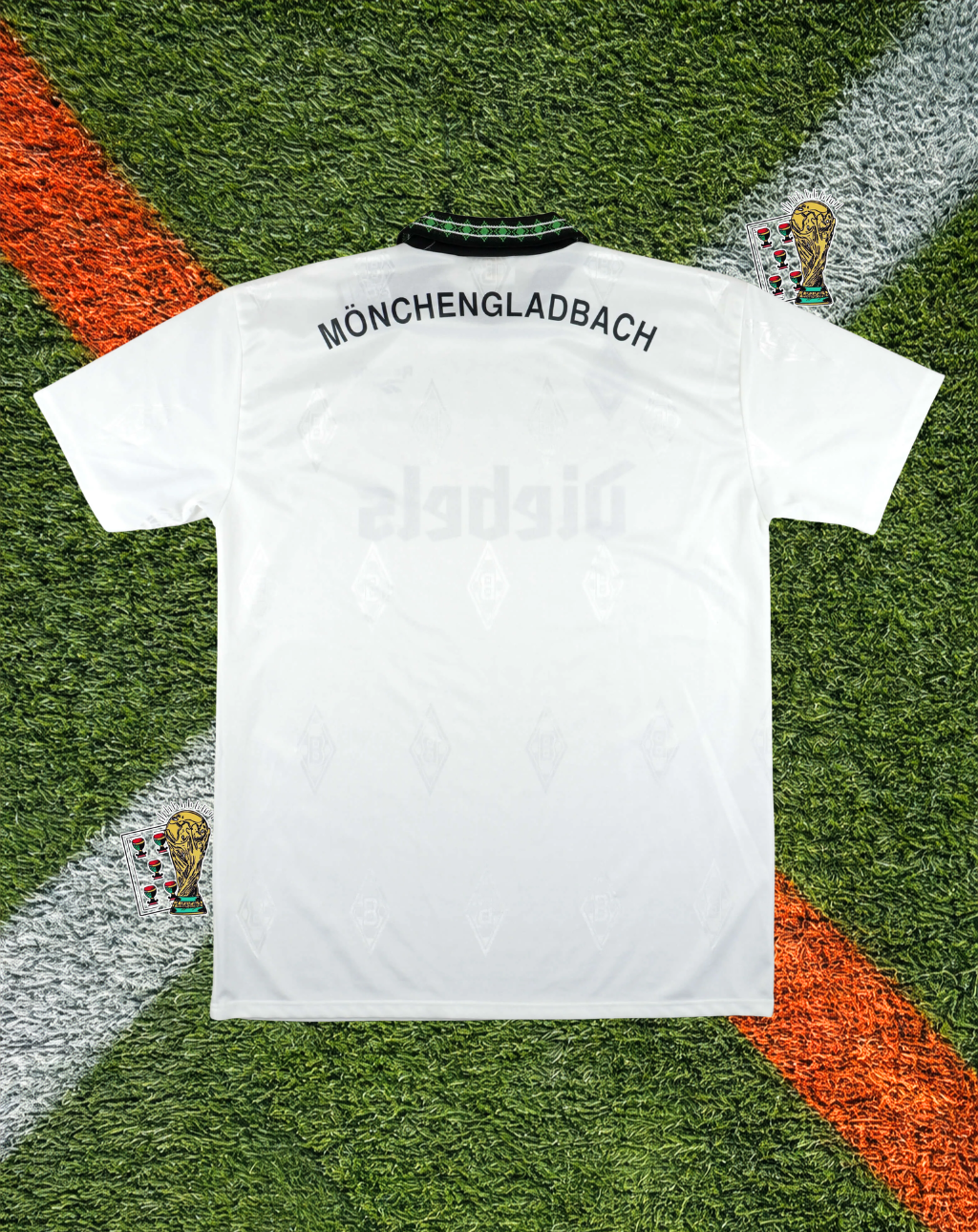 Borussia Monchengladbach 1995-96 Home Jersey – Diebels Pinstripe Edition
