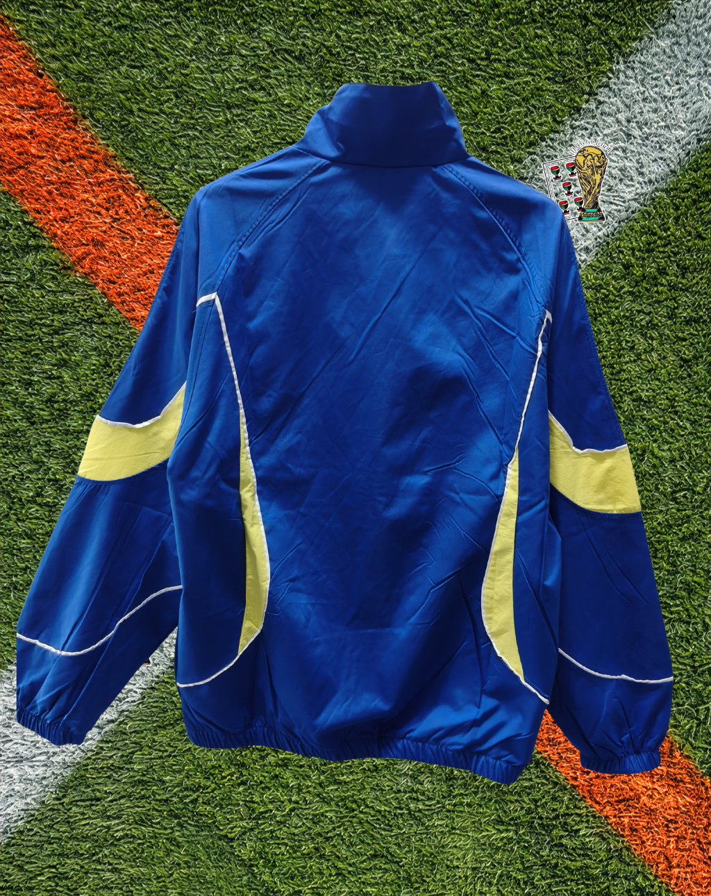 Brazil 2000s Windbreaker – Seleção Blue Training Edition