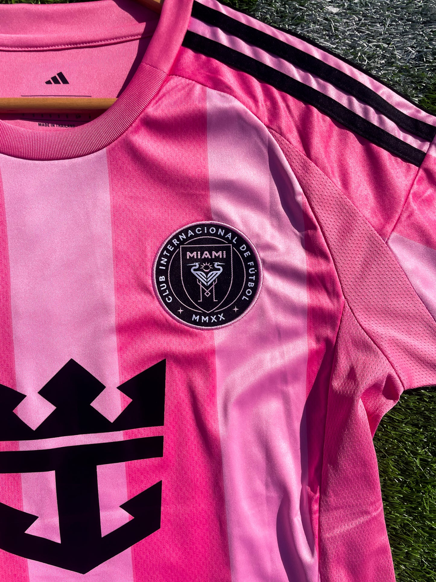 Inter Miami 2024/2025 Home Messi #10 Pink adidas Jersey – Iconic Pink with Black Accents - Five Of Cups Official