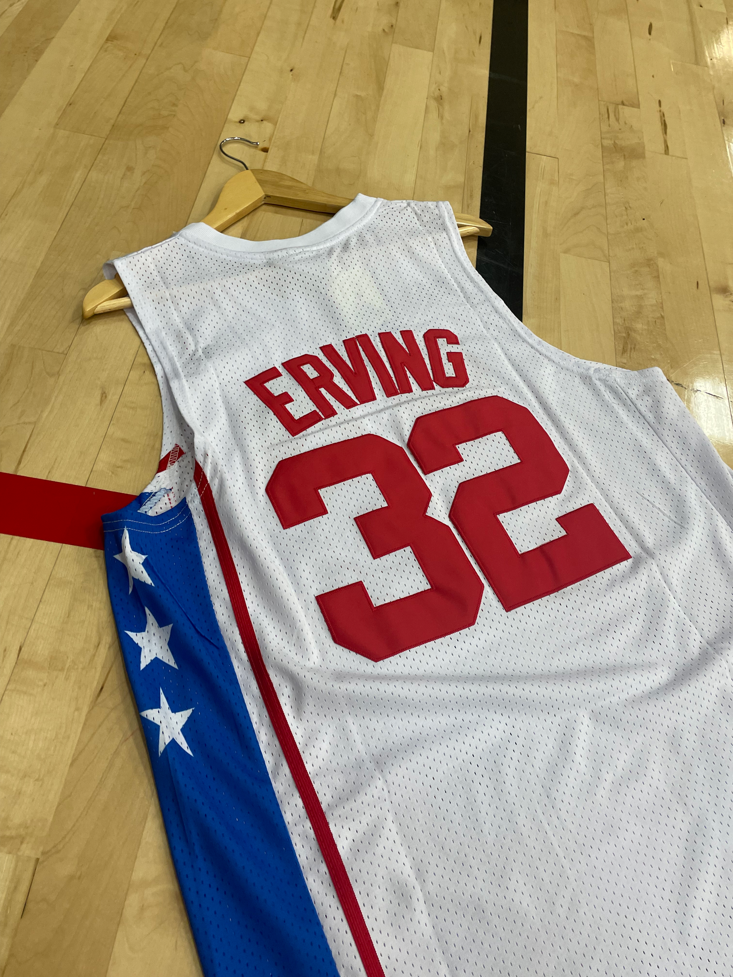 New York Nets 1972-1976 Erving- Vintage Dr. J NBA Jersey - Five Of Cups Official