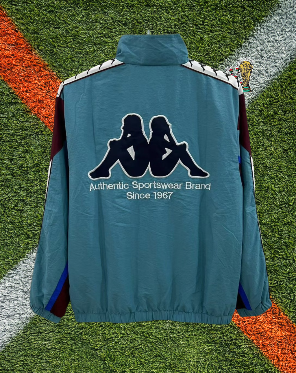 Manchester United 1990s Windbreaker – Red Devils Teal Classic