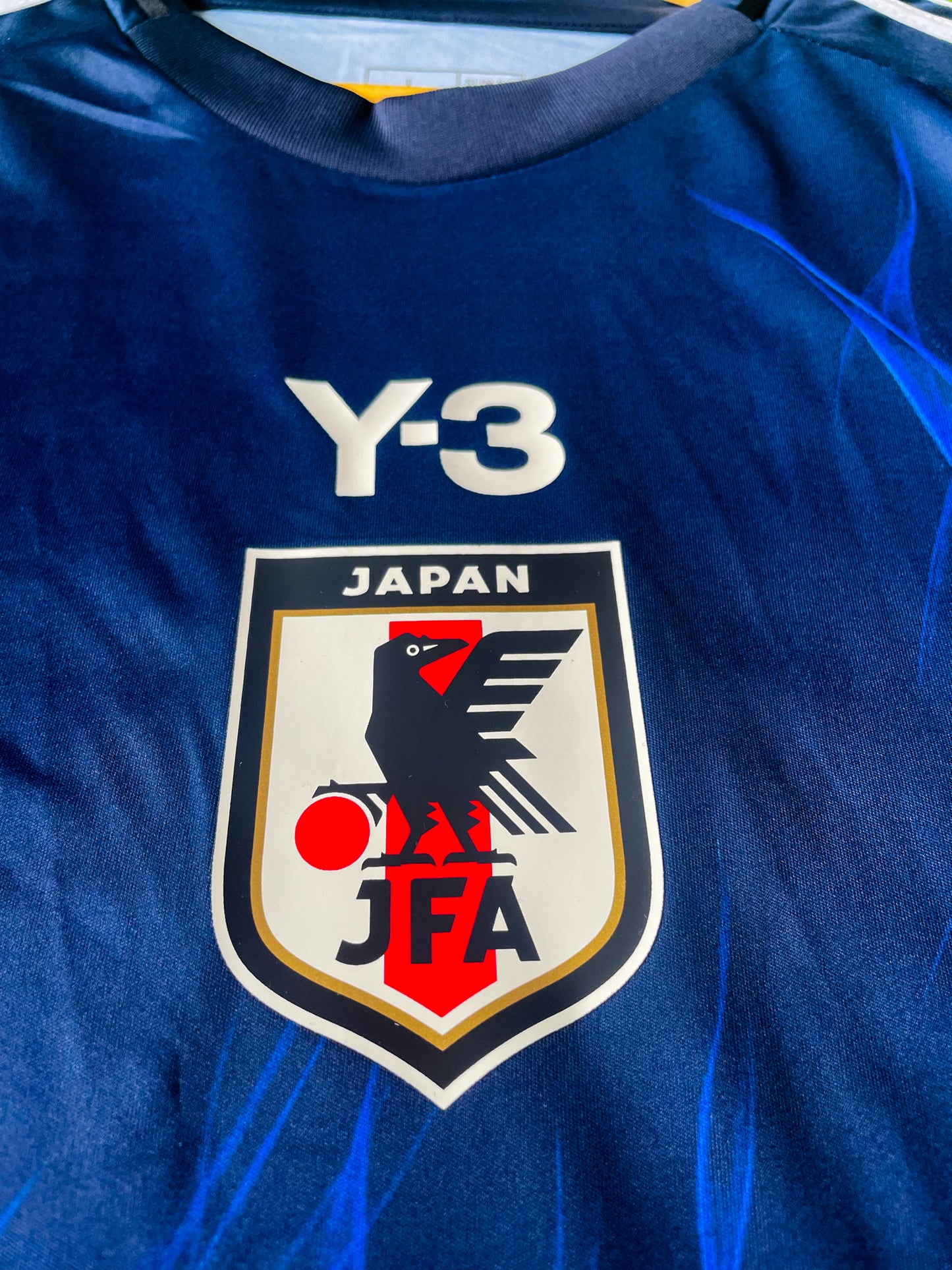 Japan 2024 Home Y-3 Collaboration Soccer Jersey – Avant-Garde Adidas x Yohji Yamamoto Design with JFA Crest - Five Of Cups Official