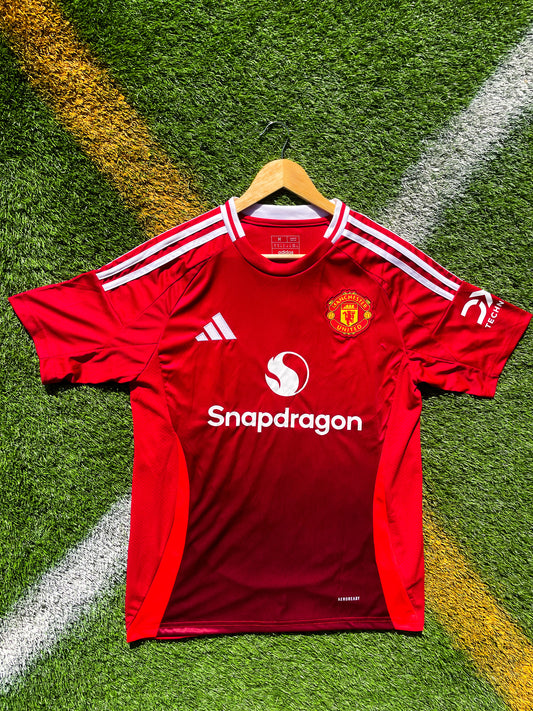 Manchester United 2024β2025 Home Jersey Garnacho #17 β Modern Red Adidas Football Shirt - Five Of Cups Official