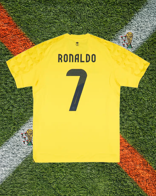 Al Nassr 2024-25 Home Jersey – Ronaldo Era Edition