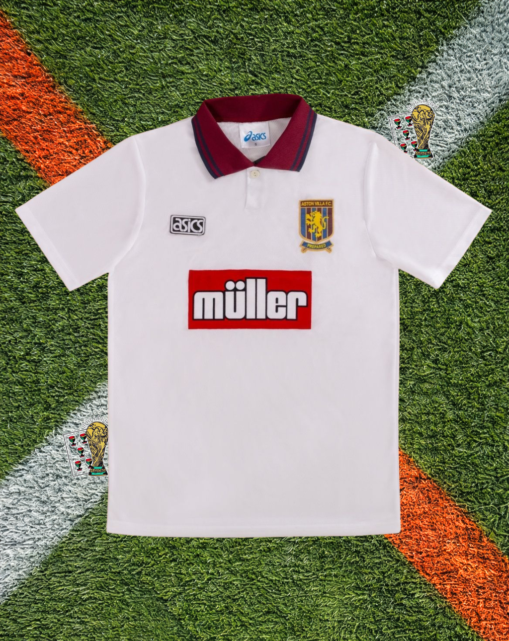 Aston Villa 1996-97 Away Jersey – Muller Classic Edition