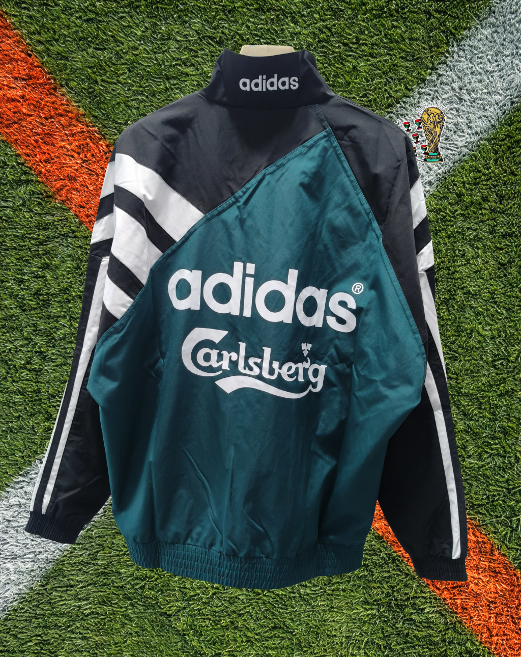 Liverpool 1990s Windbreaker – Anfield Teal Classic