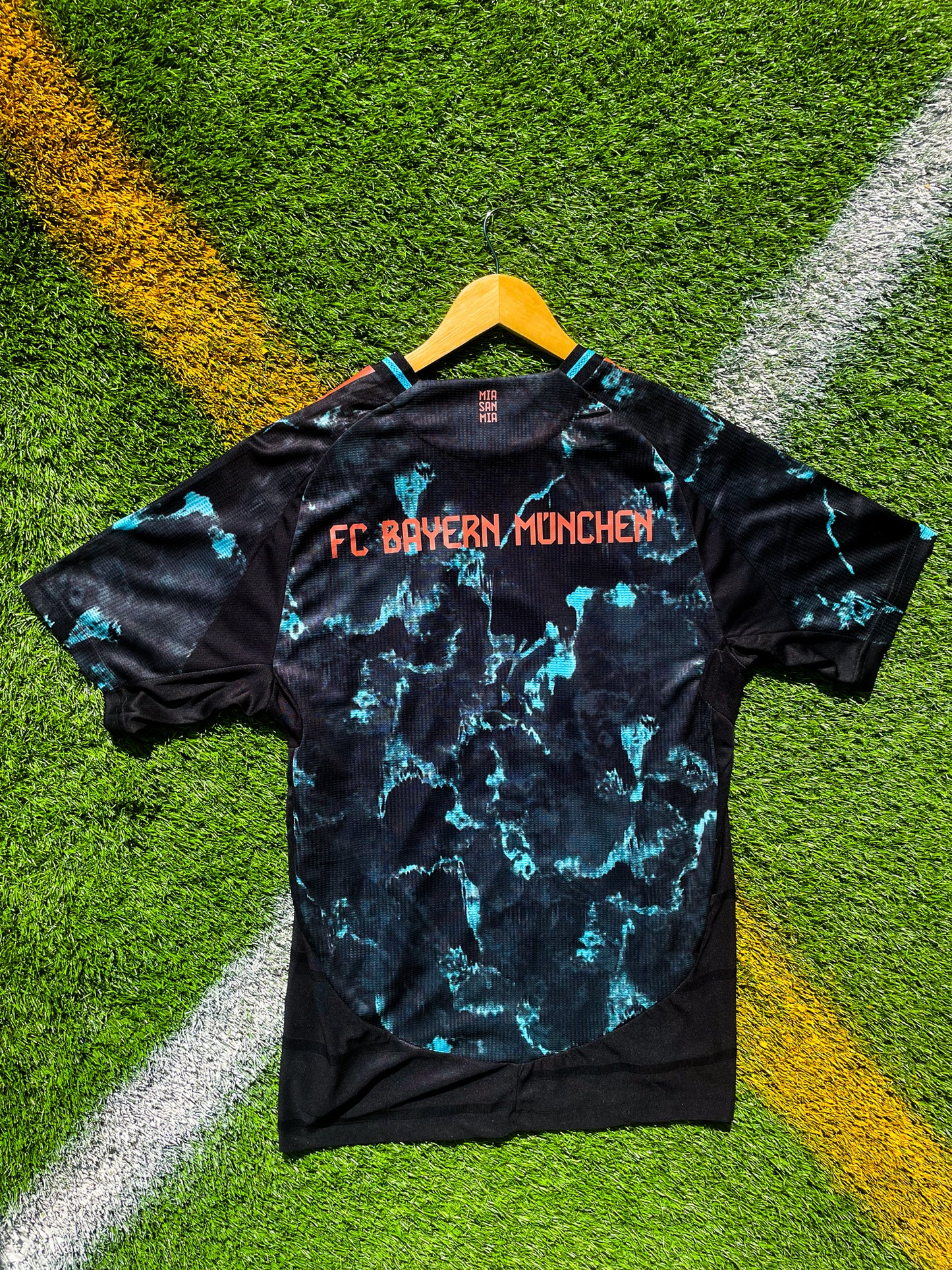 Bayern Munich 2024-2025 Away Lightning Player Version Soccer Jersey – Striking Modern Design - Five Of Cups Official