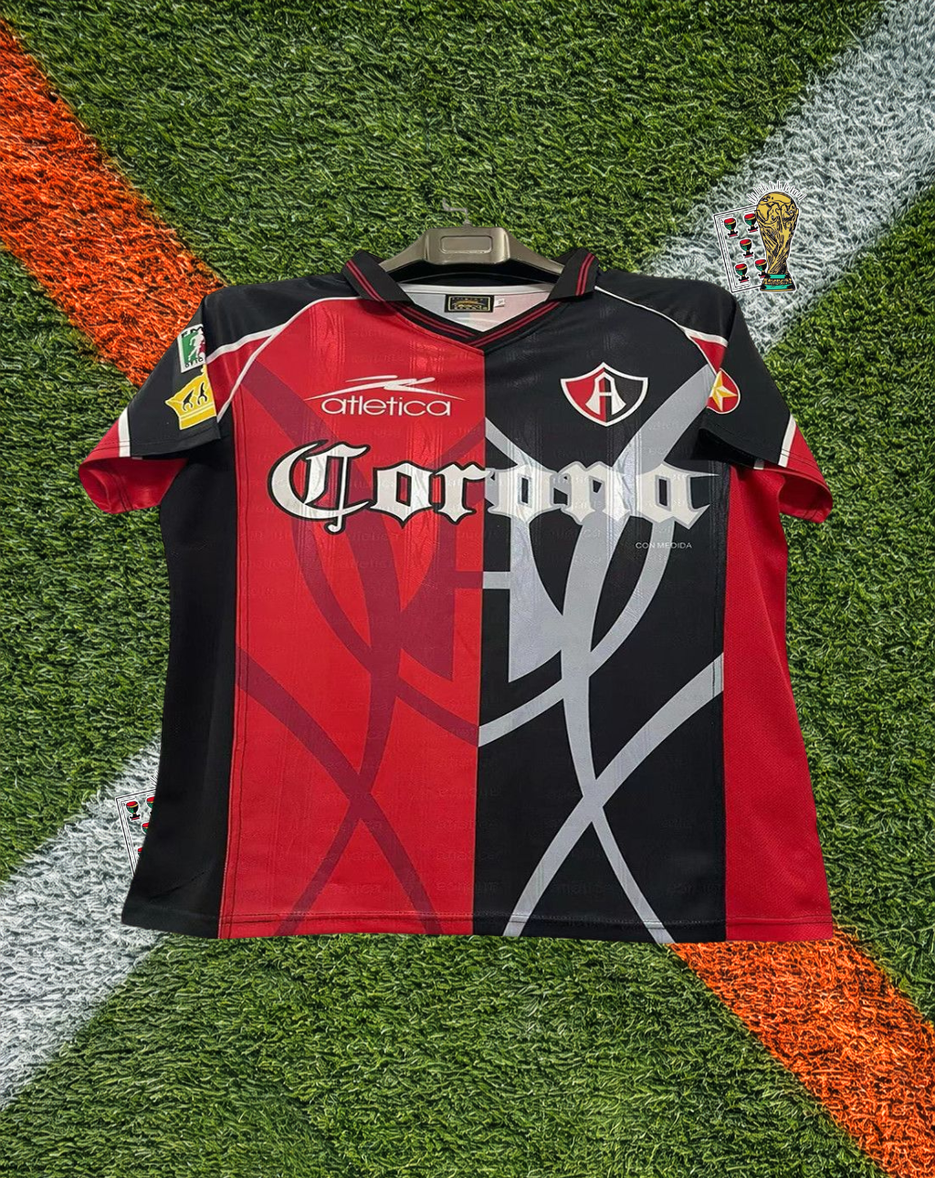 Atlas 2003-04 Home Jersey – Swirl Pattern Edition