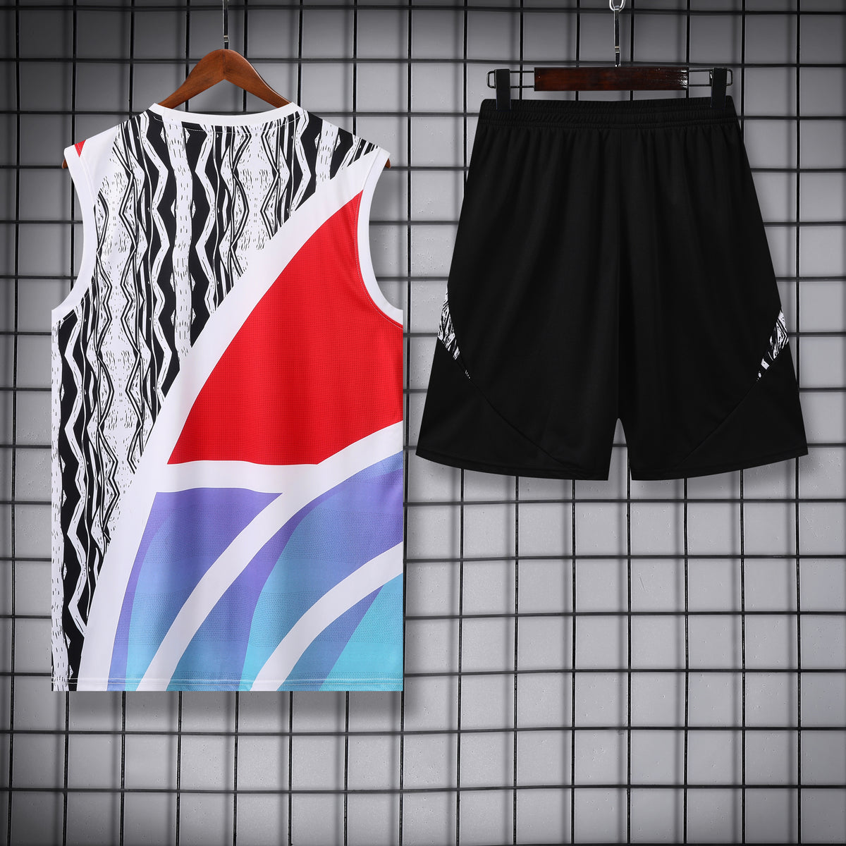 Arsenal Training Vest Set – Geometric Edition