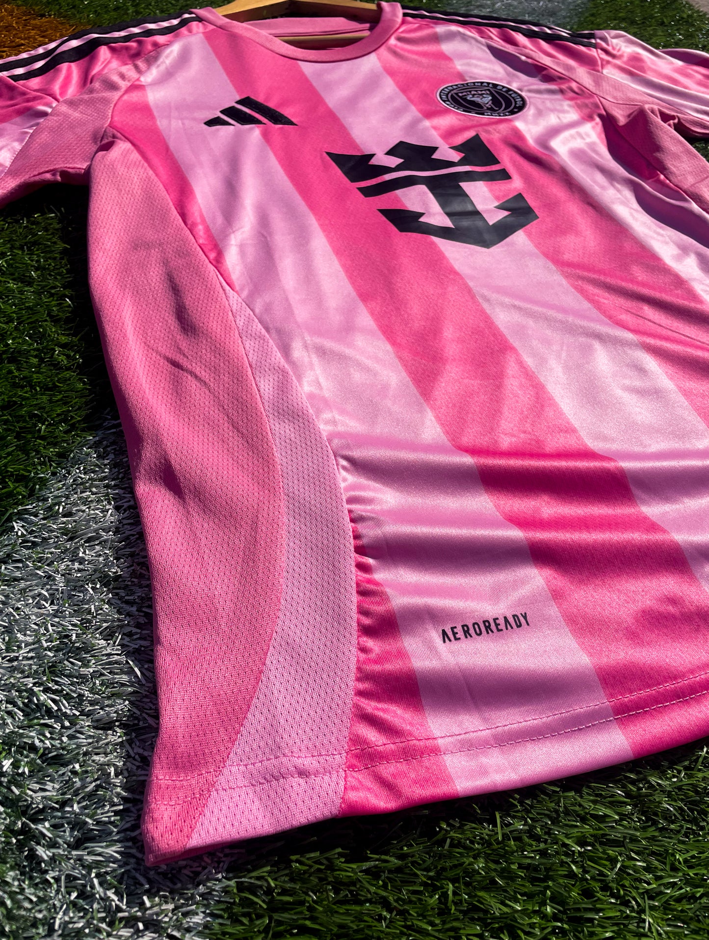Inter Miami 2024/2025 Home Messi #10 Pink adidas Jersey – Iconic Pink with Black Accents - Five Of Cups Official