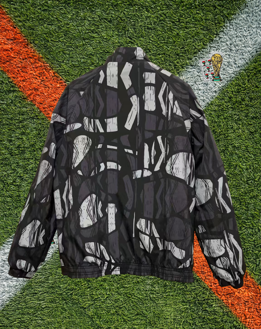 Arsenal 2020s Windbreaker – Gunners Stained-Glass Mono Edition