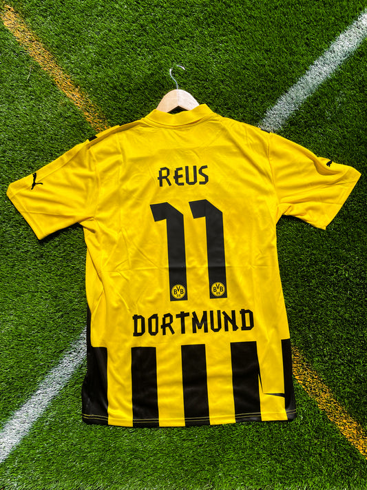 Borussia Dortmund 2012-2013 Home Reus #11 Vintage Puma Jersey – Yellow Wall Classic - Five Of Cups Official