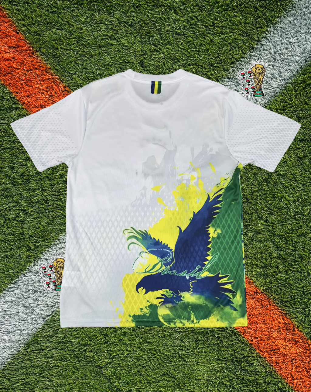 Brazil Home Jersey – Eagle Crest Edition