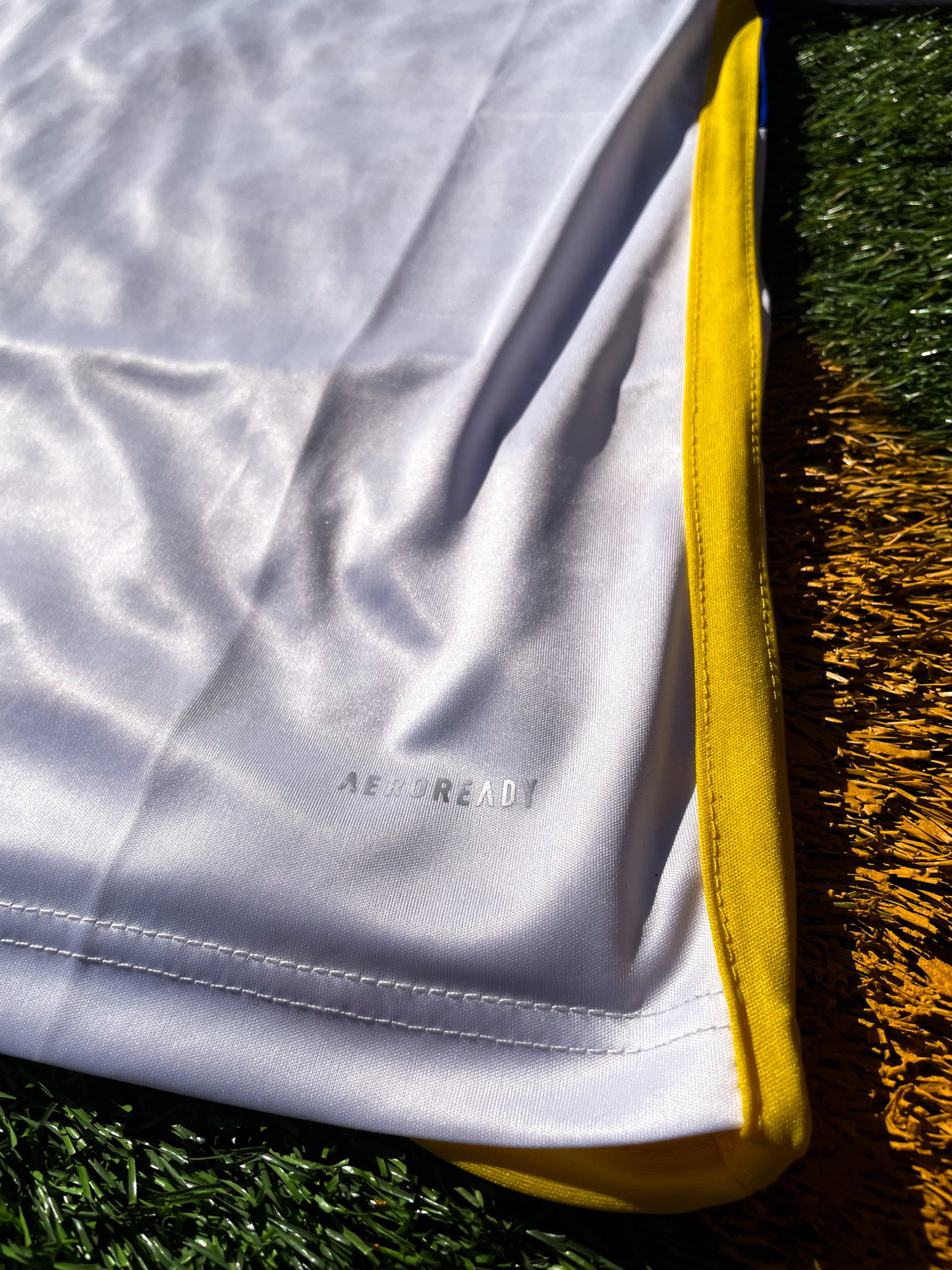 La Vinotinto 2024 white jersey laid flat