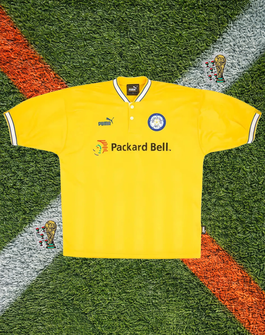 Leeds United 1999-2000 Away Jersey – Millennium Yellow Edition