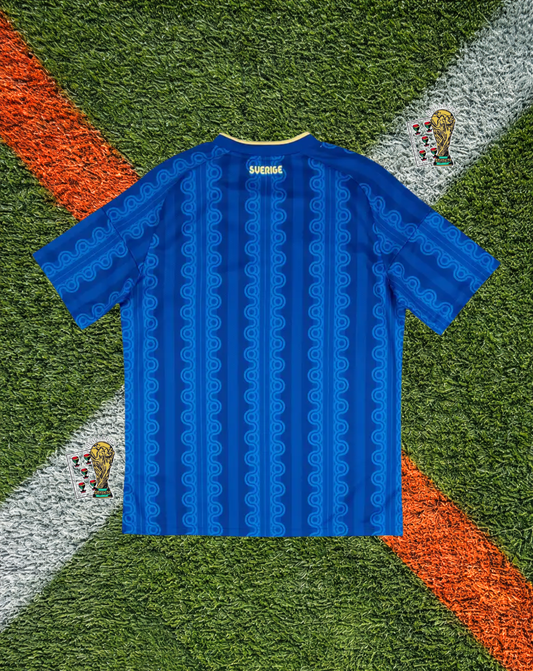 Sweden 2026 Home Jersey – "Midnight Nordic" World Cup Edition