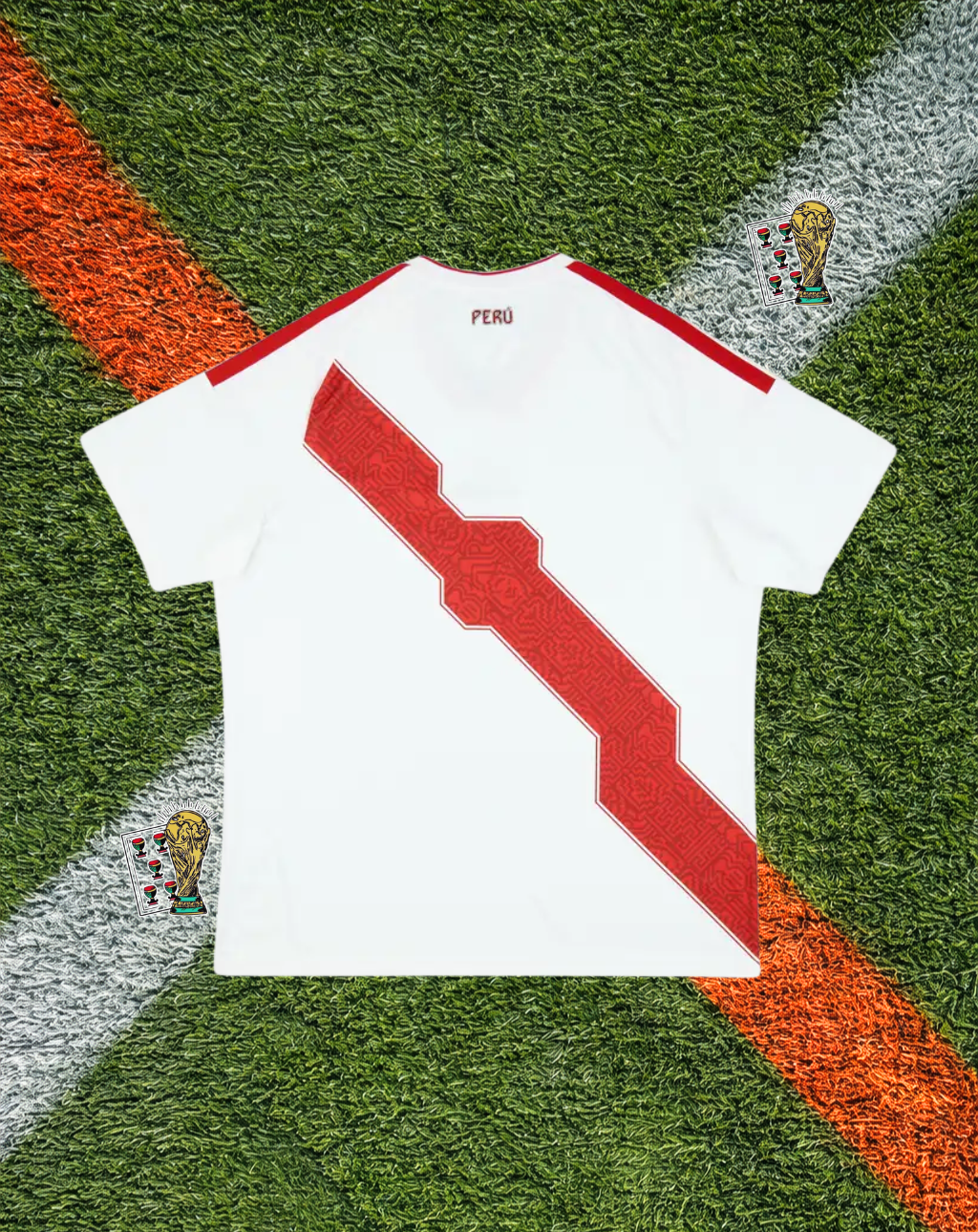 Peru 2026 Home Jersey – La Blanquirroja Edition