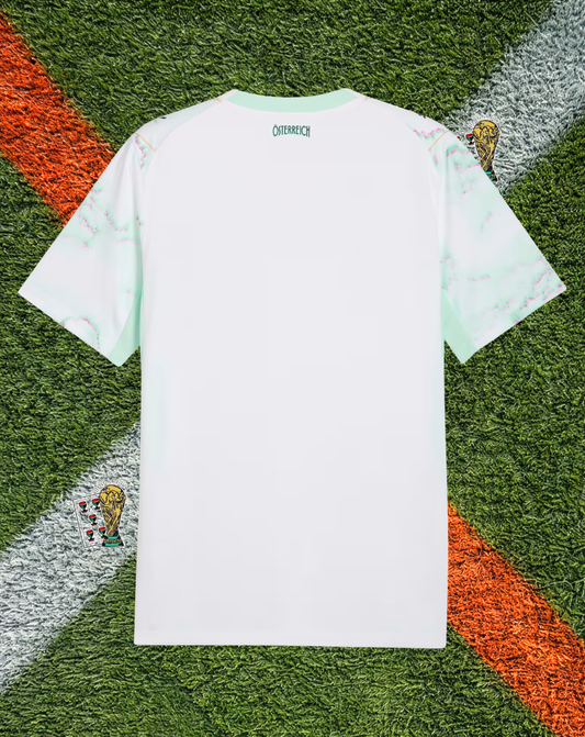 Austria 2026 Away Men's Soccer Jersey – "The Alpine Static"- World Cup Edition