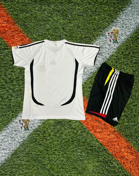 Germany 2006 World Cup Home Jersey – Ballack #13 – Adidas Teamgeist Classic- Youth Edition