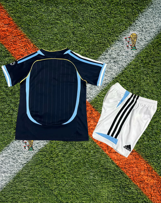 Argentina 2006 Away Jersey – Vintage World Cup Edition- Kids Version