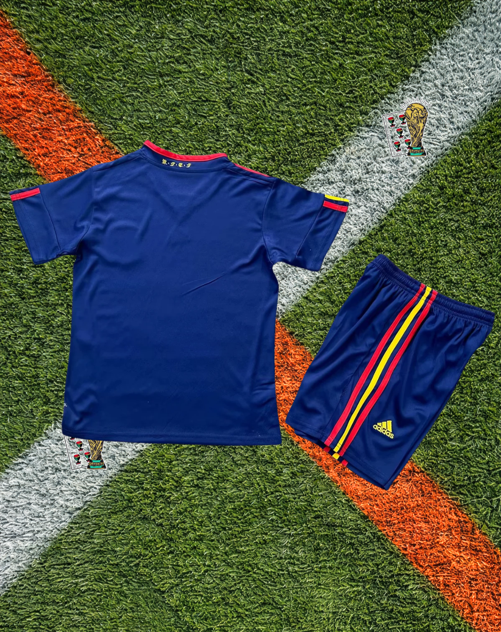 Spain 2010 Away Iconic World Cup Final Soccer Jersey – Legendary Championship Kit- Kids Edition