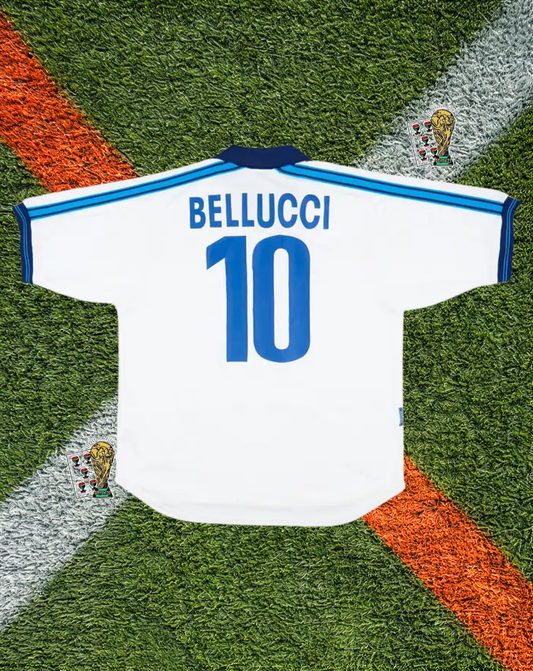 SSC Napoli 1998-1999 Away Jersey –Bellucci #10- "Polenghi" Edition