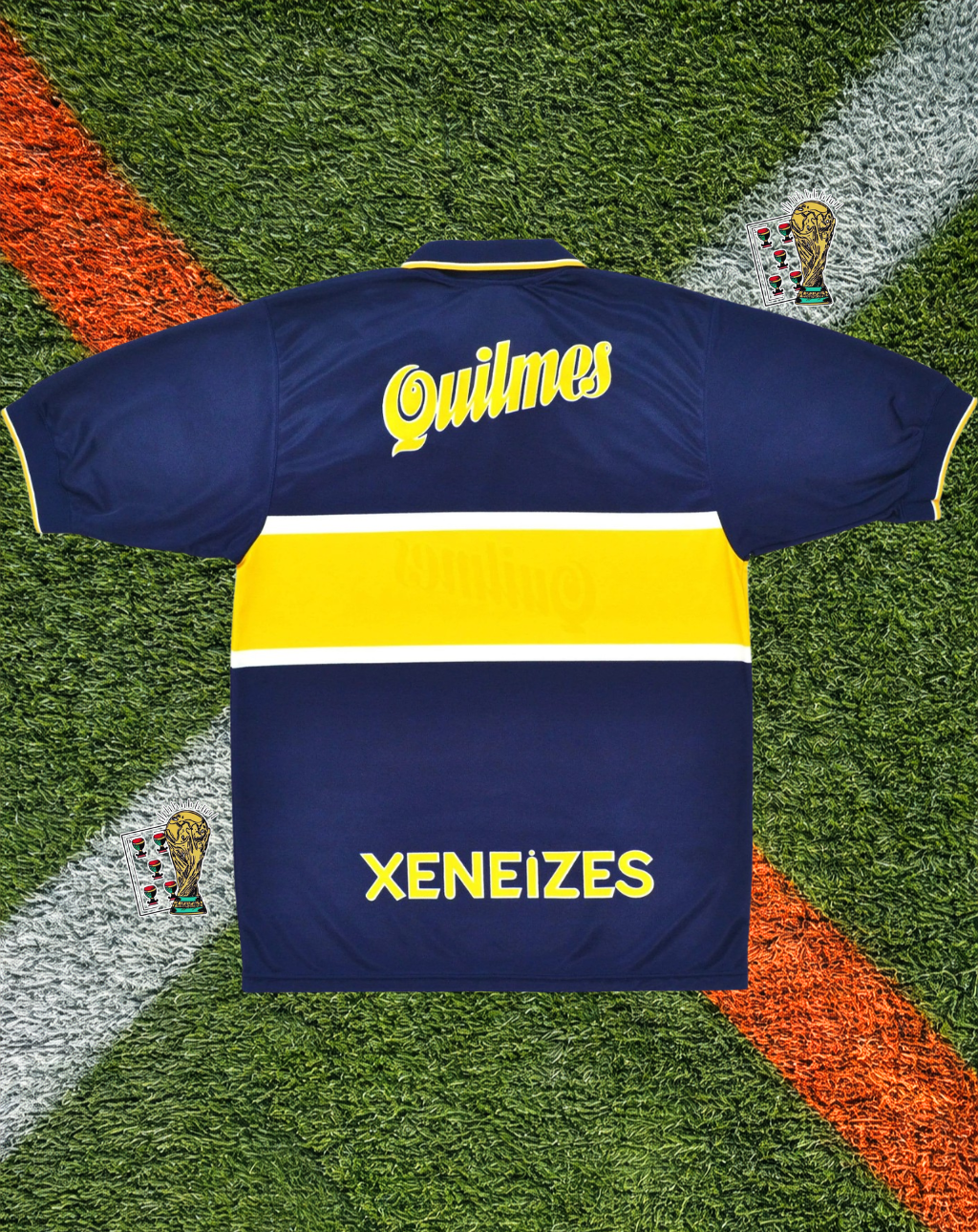 Boca Juniors 1996–1998 Home Jersey – Classic La Bombonera Edition