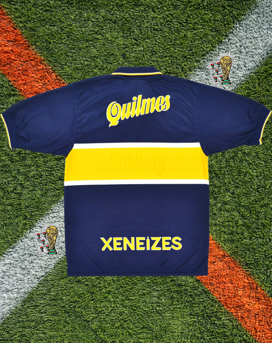 Boca Juniors 1996–1998 Home Jersey – Classic La Bombonera Edition