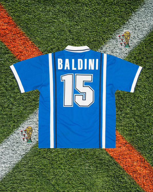 SSC Napoli 1997-1998 Home Jersey – Baldini #15- "Polenghi" Edition