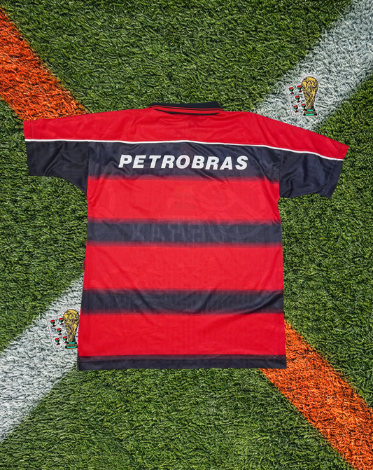 CR Flamengo 1995-1996 Home Jersey – Umbro "Lubrax" Romário #11 Edition