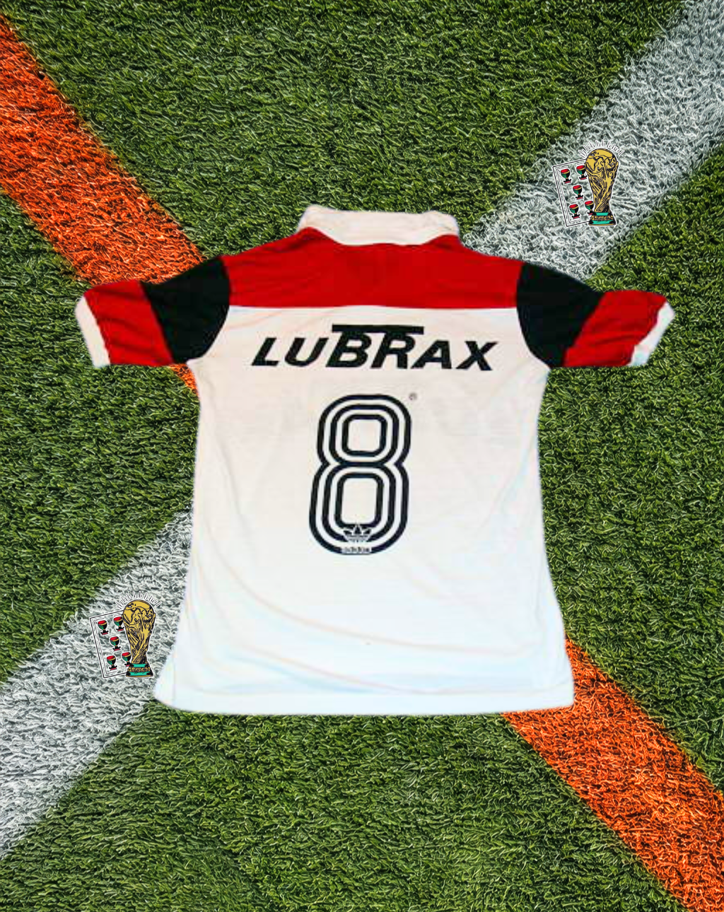 CR Flamengo 1987-1992 Away Jersey – Adidas "Lubrax" #8 Edition