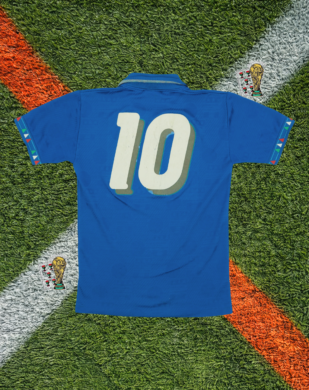 Italy 1992-1993 Home Jersey- #10 – Classic Azzurri Diadora Era Shirt
