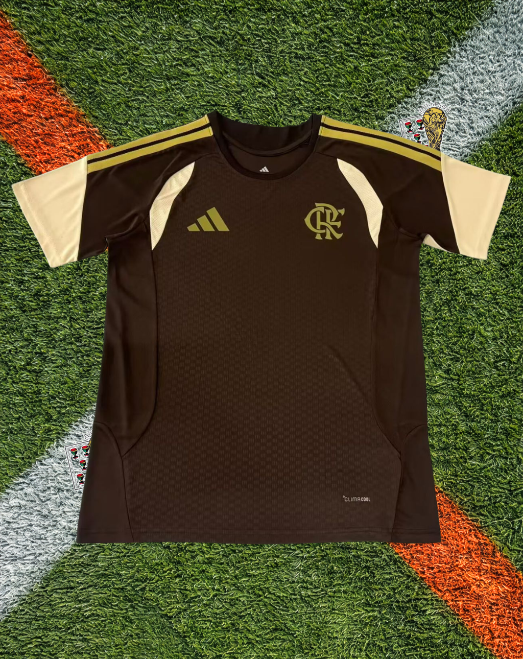 CR Flamengo 2026-2027 Training Jersey – Adidas "AeroReady" Beige Edition