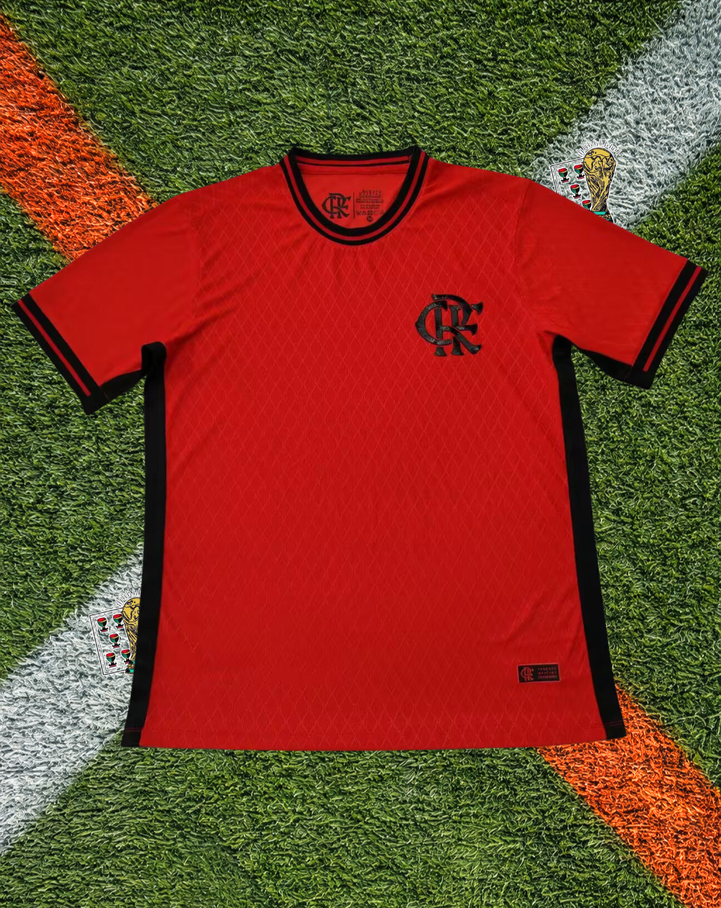 Flamengo 2026 Fan Concept Jersey – ARRASCAETA #10 - "The Red Diamond"