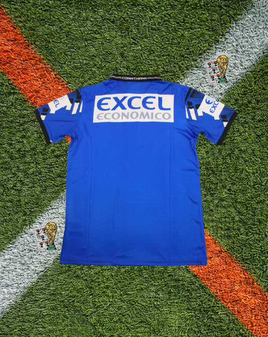 Corinthians 1998 Third Jersey – Rare Blue Vintage Penalty