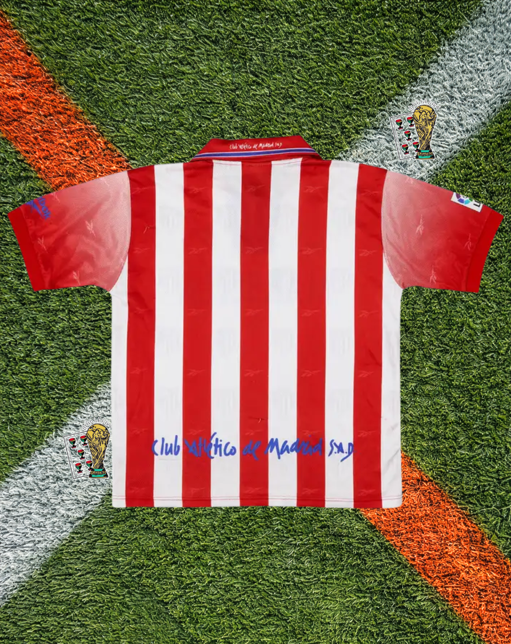 Atlético Madrid 1998-1999 Home Jersey – Reebok "Marbella" Edition
