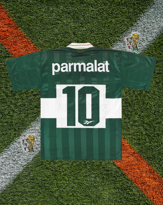 Palmeiras 1996 Home Jersey – DJALMINHA #10 - "The 100-Goal Attack"