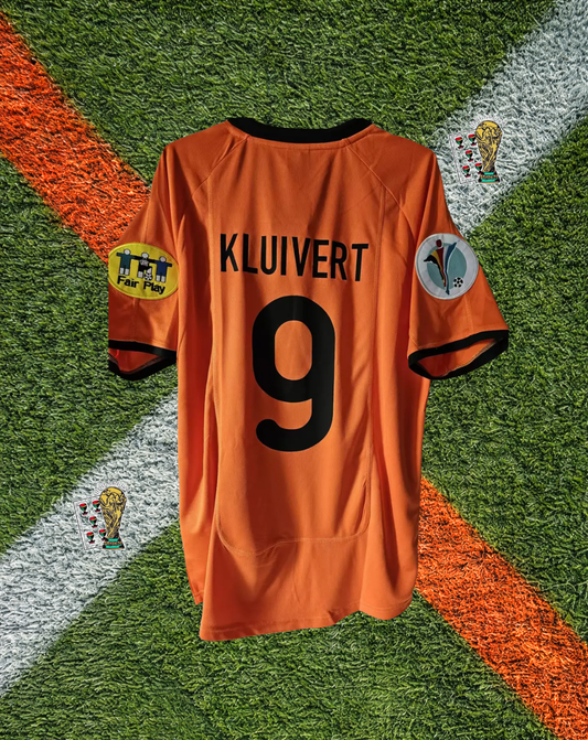 Netherlands 2000 Home Jersey (Euro Edition) – Kluivert #9 – UEFA Euro 2000 Classic