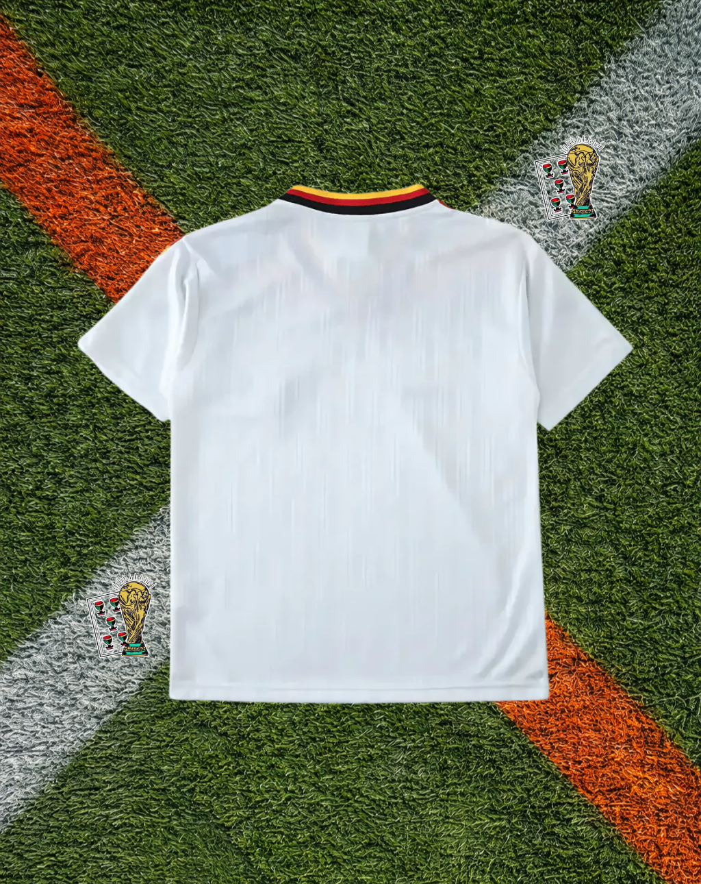 Germany 1994–96 Home Jersey – Adidas White Diamond Era Classic