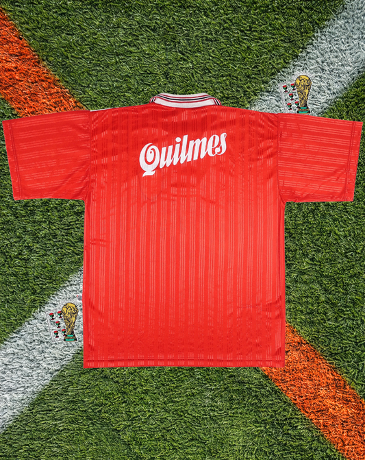 River Plate 1995-97 Away Jersey – Adidas "Quilmes" Retro Edition