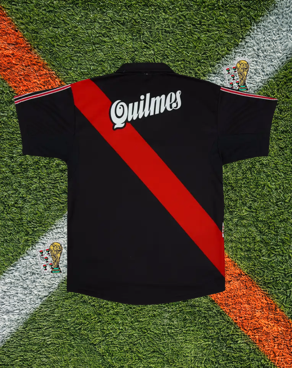 River Plate 1998-99 Away Jersey– Adidas "Quilmes" Black Edition
