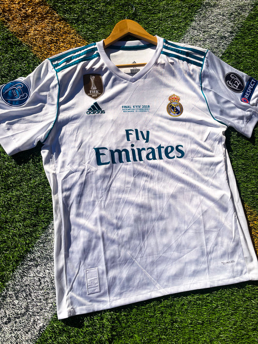 Real Madrid 2017–2018 Home Jersey – Ronaldo 7 – Crystal White