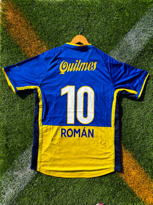 Boca Juniors 2000/2001 Home Riquelme #10 Jersey – Libertadores Champions Vintage Kit - Five Of Cups Official