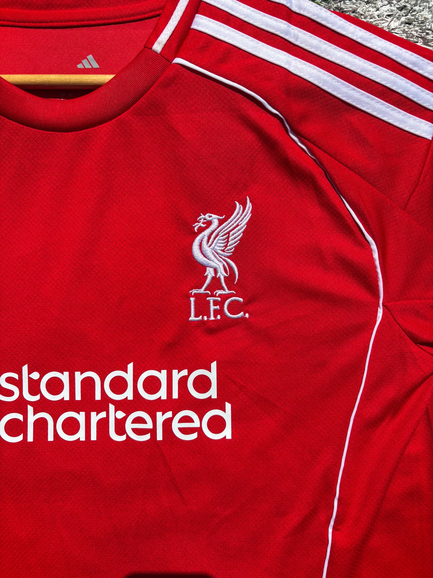 Liverpool 2025–2026 Home Jersey – Mohamed Salah #11 – Classic Red with White Trim Anfield Edition - Five Of Cups Official